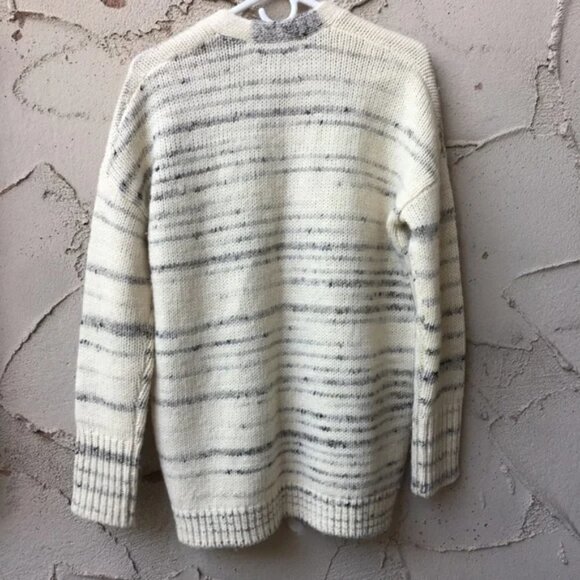 La Ligne Melange Martha Cardigan Cream Size XS - Picture 6 of 10